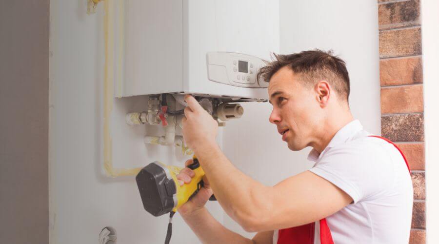 Professional water heater repair in Dexter, KY